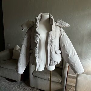 KHY STANDARD PUFFER JACKET | STONE - S